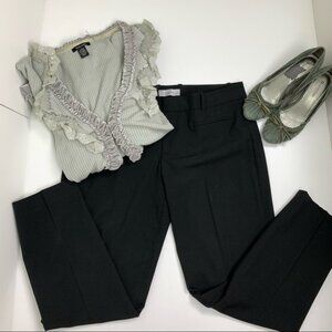 Gap Slim Cropped Ladies Black Pants size 8R
